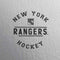 NHL New York Rangers Black Text Playstation 3 & PS3 Skin